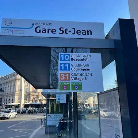 Cote De La Gare Saint Jean Apartmán Bordeaux